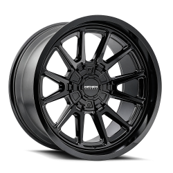 Mayhem - Mayhem Wheels 8116 Intrepid 20x10 5x5.0/5.5 -24mm Gloss Black 8116-2152B - Image 1