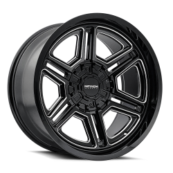 Mayhem - Mayhem Wheels 8117 Hermosa 20x9 5x5.0/5.5 18mm Black/Milled 8117-2952BM - Image 1