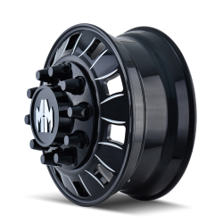 Mayhem - Mayhem Wheels 8180 Big Rig 24.5x8.25 10x285 168mm Black 8180-245810BI - Image 2