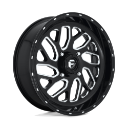 Fuel UTV - Fuel Off Road D5812070A644 D581 Triton 20x7 4x137 13mm Gloss Black/Milled - Image 1