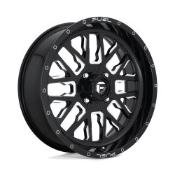 Fuel UTV - Fuel Off Road D611 STROKE 20x7 4x156 13mm Gloss Black/Milled D6112070A544 - Image 1