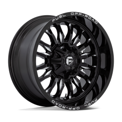 Fuel 1PC - Fuel Off Road D795 ARC 20x10 6x135/5.5 -18mm Gloss Black/Milled D79520009847 - Image 1