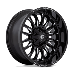 Fuel 1PC - Fuel Off Road D795 ARC 22x10 6x135/5.5 -18mm Gloss Black/Milled D79522009847 - Image 1
