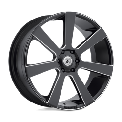 Asanti - Asanti Wheels ABL-15 APOLLO 22x9 5x115 15mm Satin Black/Milled ABL15-22901515BM - Image 1