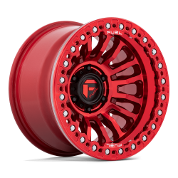Fuel 1PC - Fuel Off Road FC125 RINCON BEADLOCK 17x9 6x5.5 -38mm Candy Red FC125QX17906838N - Image 1