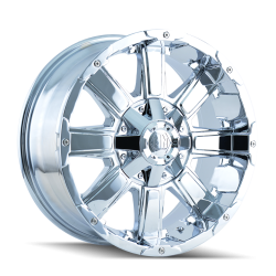 Mayhem - Mayhem Wheels 8030 Chaos 20x9 5x5.0/5.5 -12mm Chrome 8030-2952C - Image 1