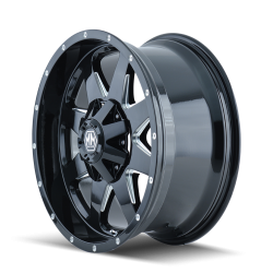 Mayhem - Mayhem Wheels 8040 Tank 20x9 5x4.5/5.0 -12mm Black/Machined 8040-2956B - Image 2