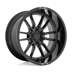 Fuel 1PC - Fuel Off Road D760 CLASH 22x12 6x135 -44mm Gloss Black D76022208947 - Image 1
