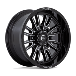 Fuel 1PC - Fuel Off Road D76120001847 D761 CLASH 20x10 8x180 -18mm Gloss Black/Milled - Image 1