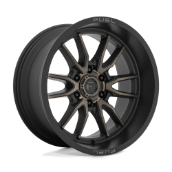 Fuel 1PC - Fuel Off Road D762 CLASH 17x9 6x120 1mm Matte Black D76217909450 - Image 1
