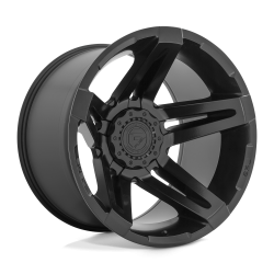 Fuel 1PC - Fuel Off Road D763 SFJ 22x14 5x5.0 5x5.5 -75mm Matte Black D76322405745 - Image 1