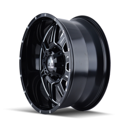 Mayhem - Mayhem Wheels 8100 Monstir 18x9 6x5.5/135 0mm Gloss Black/Milled 8100-8937M - Image 2