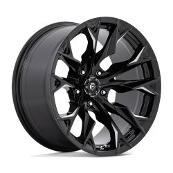 Fuel 1PC - Fuel Off Road D803 FLAME 20x10 5x5.0 -18mm Gloss Black/Milled D80320007547 - Image 1