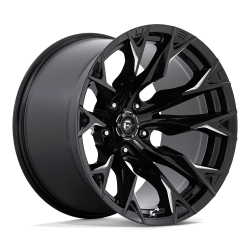 Fuel 1PC - Fuel Off Road D803 FLAME 20x12 5x5.0 -44mm Gloss Black/Milled D80320207547 - Image 1