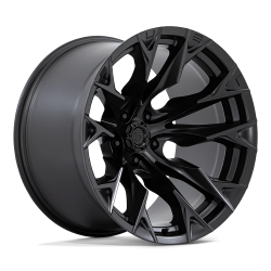 Fuel 1PC - Fuel Off Road D804 FLAME 20x12 5x5.0 -44mm Blackout D80420207547 - Image 1