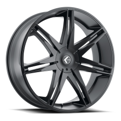 Kraze Wheels - Kraze Wheels KR181 Spinner 18x8 5x4.5 40mm Satin Black/Milled KR181-8865M40 - Image 1