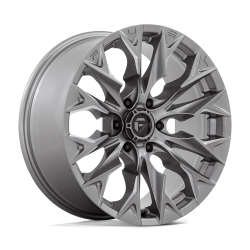 Fuel 1PC - Fuel Off Road D806 FLAME 20x9 6x5.5 20mm Platinum D80620908457 - Image 1