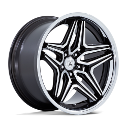 Asanti - Asanti Wheels AB046 DUKE 20x10.5 5x115 18mm Black/Machined AB046BD20051518 - Image 1