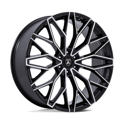 Asanti - Asanti Wheels AB050 MOGUL 6 26x10 6x135 30mm Black/Machined AB050BD26106330 - Image 1