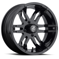 Fairway Alloys - Fairway Alloys FA140 FLEX 14x6.5 4x4.0 -20mm Gloss Black FA-140-B - Image 1