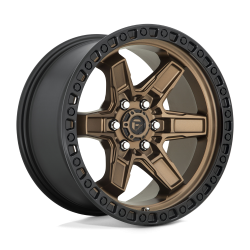 Fuel 1PC - Fuel Off Road D69917908755 D699 KICKER 17x9 6x4.5 12mm Matte Bronze/Black - Image 1