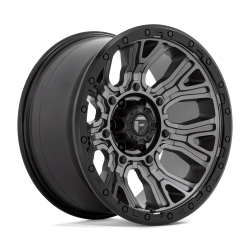 Fuel 1PC - Fuel Off Road D825 TRACTION 20x10 6x5.5 -18mm Matte Gunmetal/Black D82520008447 - Image 1
