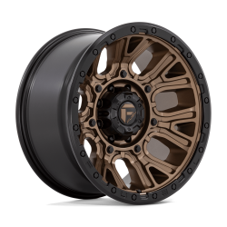 Fuel 1PC - Fuel Off Road D826 TRACTION 20x10 8x6.5 -18mm Matte Bronze/Black D82620008247 - Image 1