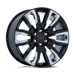 Performance Replicas - Performance Replicas PR225BP22906128 PR225 22x9 6x5.5 28mm Gloss Black - Image 1