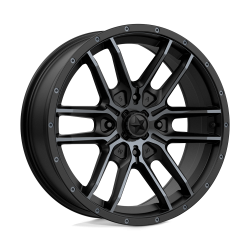 MSA Offroad Wheels - MSA Wheels M43 FANG 18x7 4x137 10mm Satin Black M43-08737 - Image 1