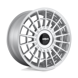 Rotiform - Rotiform Wheels R143 LAS-R 18x9.5 5x100/4.5 25mm Gloss Silver R143189503+25 - Image 1