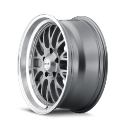 Ridler Wheels - Ridler Wheels 607 Series 18x8 5x4.75 0mm Gloss Gray/Machined 607-8861G - Image 2