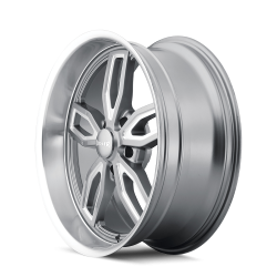 Ridler Wheels - Ridler Wheels 608 Series 18x9 5x5.0 0mm Gloss Gray/Milled 608-8973G - Image 2