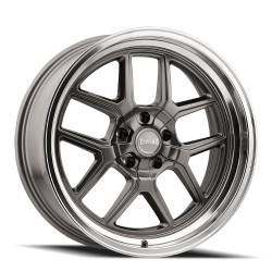 Ridler Wheels - Ridler Wheels 610 Series 20x10 5x4.75 0mm Gloss Gray/Polished 610-2161G - Image 1