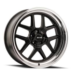 Ridler Wheels - Ridler Wheels 610 Series 20x10 5x4.75 0mm Matte Black/Polished 610-2161MB - Image 1