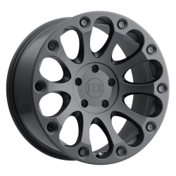 Level 8 - Level 8 Wheels 1785LIM-45114M76 Impact 17x8.5 5x4.5 -24mm Matte Black - Image 1