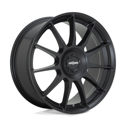 Rotiform - Rotiform Wheels R168 DTM 17x8 5x100/112 40mm Satin Black R1681780F3+40 - Image 1