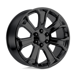 Performance Replicas - Performance Replicas PR166 20x9 6x5.5 24mm Gloss Black 166GB-295824 - Image 1