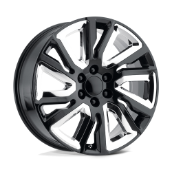 Performance Replicas - Performance Replicas PR202 22x9 6x5.5 28mm Gloss Black 202GC-2295828 - Image 1