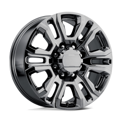 Performance Replicas - Performance Replicas PR207 20x8.5 8x180 47mm Black Chrome 207BC-288047 - Image 1