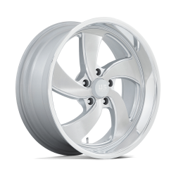 US Mag 1PC - US Mag Wheels U134 DESPERADO 20x8 5x4.75 1mm Silver/Brushed U134208061+01L - Image 1