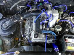 HPS Performance - HPS 57-1289-BLK Black Air Intake Kit Post MAF Hose for 96-97 Lexus LX450 FJ80 - Image 2