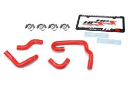HPS Performance - HPS 57-1323H Red Red Heater Coolant Hose Kit for 93-95 Toyota 4Runner 3.0L V6 - Image 2