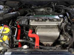 HPS Performance - HPS 57-1394 Red Red Radiator Hose Kit for 98-02 Honda Accord 2.3L 4Cyl - Image 2