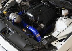 HPS Performance - HPS 837-575BL Blue Air Intake Kit for 15-17 Ford Mustang Ecoboost 2.3L Turbo - Image 2