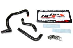 HPS Performance - HPS 57-1422-BLK Black Heater Coolant Hose Kit for 86-92 Mazda RX7 FC3S Turbo - Image 2