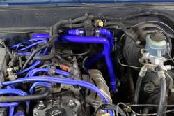 HPS Performance - HPS 57-1430-BLUE Blue Heater Coolant Hose Kit for 89-95 Toyota 4Runner 22RE - Image 2