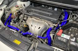 HPS Performance - HPS 57-2149-BLUE Blue Radiator Heater Coolant Hose Kit for 08-15 Scion xB - Image 2