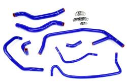 HPS Performance - HPS 57-1452-BLUE Blue Radiator/Heater Coolant Hose Kit for 15-20 Ford Mustang - Image 1