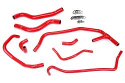 HPS Performance - HPS 57-1452 Red Red Radiator/Heater Coolant Hose Kit for 15-20 Ford Mustang - Image 1