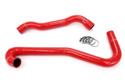 HPS Performance - HPS 57-1453 Red Red Radiator Hose Kit for 06-08 Jeep Grand Cherokee SRT8 6.1L - Image 1